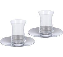 Набор чайный Gipfel Osman 2 армуда 170 мл, 2 блюдца 14 см 52511