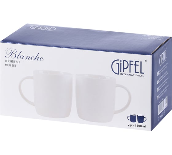 Набор кружек Gipfel Blanche 300 мл 52671