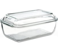 Прозрачная масленка LUMINARC 17 см, с крышкой N3913