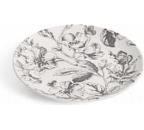 Тарелка десертная CRYSTAR BOTANICA серый, 19 см CND012