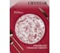 Тарелка обеденная CRYSTAR BOTANICA бордо, 24 см CND001 3
