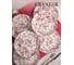 Тарелка обеденная CRYSTAR BOTANICA бордо, 24 см CND001 6