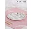 Тарелка обеденная CRYSTAR BOTANICA серый, 24 см CND011 3