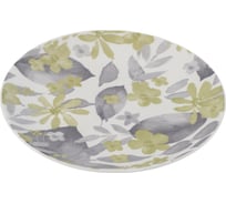 Тарелка десертная DOMENIK BLOOMING зеленая, 19 см DMD236