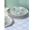 Тарелка обеденная DOMENIK BLOOMING серая, 24 см DMD240 12