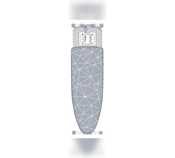 Гладильная доска OVK Home с линиями на сером НВ1/21