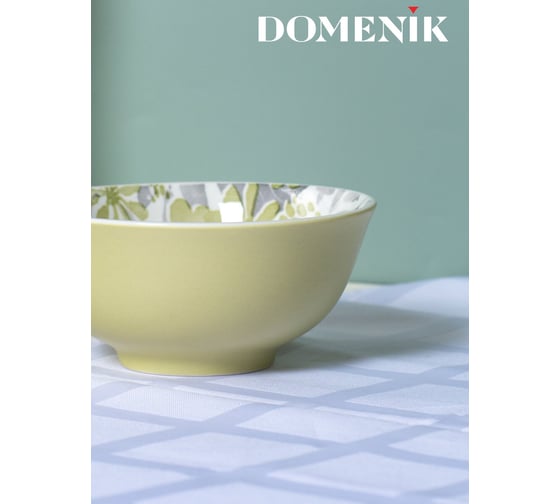 Салатник DOMENIK BLOOMING зеленый 15.6см DMD238