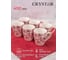 Кружка CRYSTAR BOTANICA бордо 350мл CND005 5