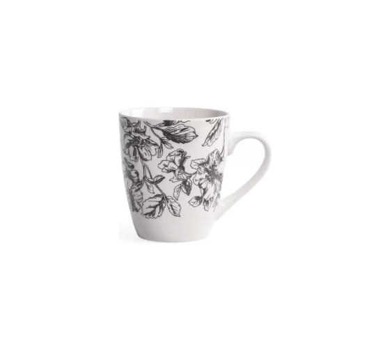 Кружка CRYSTAR BOTANICA серый 350мл CND015