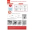 Универсальная рулонная штора DDA Вояж светло-бежевый 43х170 см 61940 13