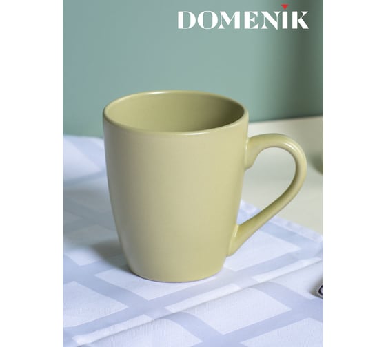 Кружка DOMENIK BLOOMING зеленая 350мл DMD239