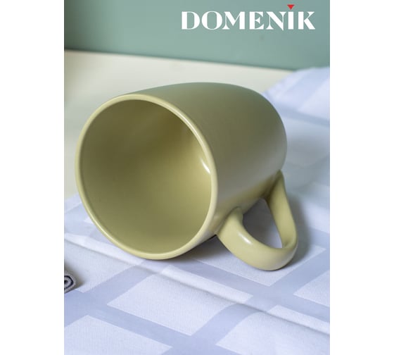 Кружка DOMENIK BLOOMING зеленая 350мл DMD239