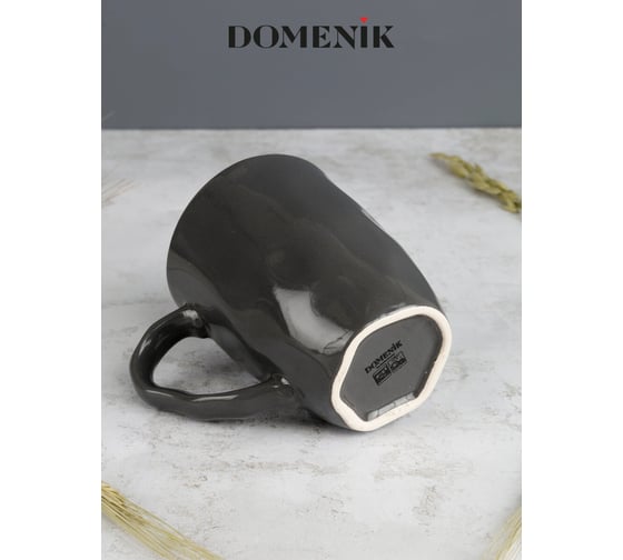 Кружка DOMENIK STONE серый 370 мл DMD045