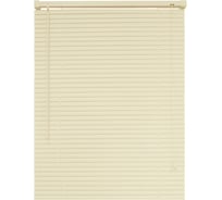 Горизонтальные жалюзи Peora 40х160 пластиковые ванильные 58719