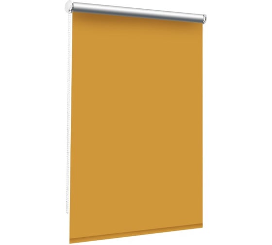 Рулонная штора Эскар Blackout ОТРАЖАЮЩИЙ цвет медовый 60x160 см 82441060160 1