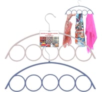 Вешалка для шарфов и платков МУЛЬТИДОМ 5 колец 2 цвета VL26-65