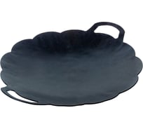 Вороненый садж Стальные Решения Ракушка 35см New СВРА35N