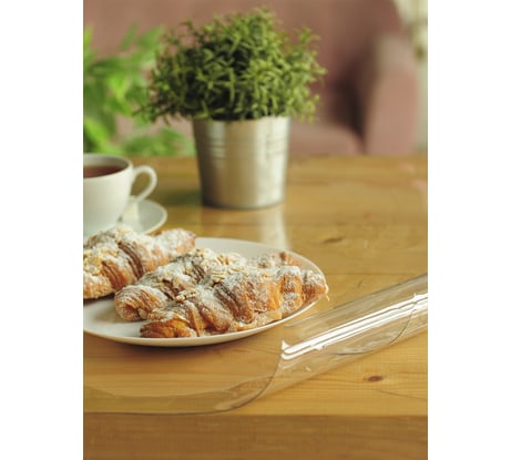 Силиконовая прозрачная скатерть Protect гибкое мягкое стекло, клеенка/пленка ПВХ на стол 140х60x0.05 см 10136