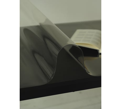 Силиконовая прозрачная скатерть Protect гибкое мягкое стекло, клеенка/пленка ПВХ на стол 140х60x0.08 см 10181