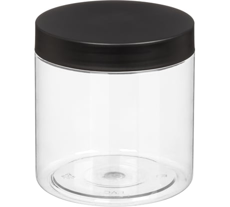 Емкость для сыпучих продуктов Idiland Selva 0,5л (черный) 231113830/00