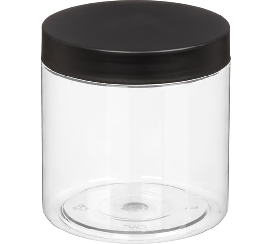 Емкость для сыпучих продуктов Idiland Selva 0,5л (черный) 231113830/00