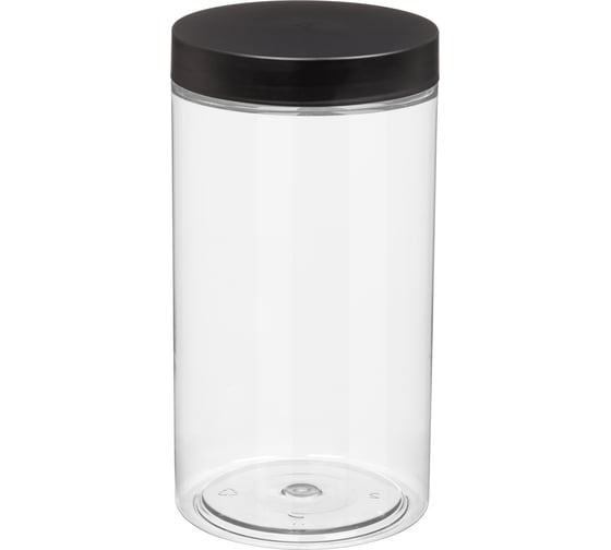 Емкость для сыпучих продуктов Idiland Selva 1л (черный) 231113930/00