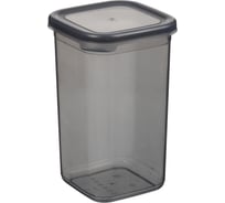 Ёмкость для сыпучих продуктов Idiland 1,4 л (серый транспарент) ХН022