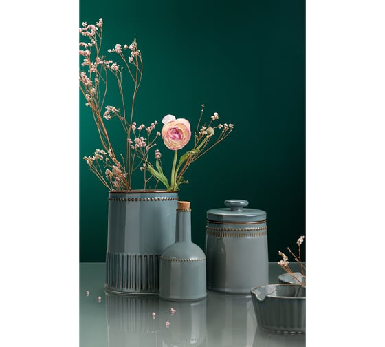 Банка для хранения Tkano темно-серого цвета, из коллекции Kitchen Spirit, 820 мл TK22-TW_JAR0004