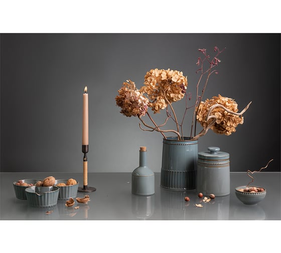 Банка для хранения Tkano темно-серого цвета, из коллекции Kitchen Spirit, 820 мл TK22-TW_JAR0004