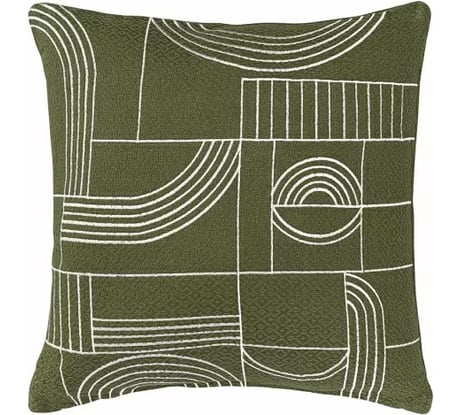 Подушка декоративная Tkano Cave maze из коллекции Ethnic, 45x45 см TK24-CU0014