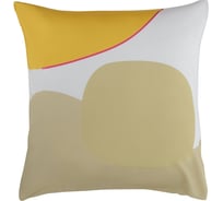 Набор из двух наволочек Tkano из сатина, горчичного цвета, с авторским принтом, из коллекции Freak Fruit, 70х70 см TK20-PC0036