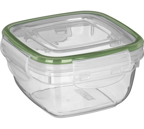 Контейнер для продуктов Idiland Lock квадратный 0,275 л, с защелками (прозрачный) 231111501/00