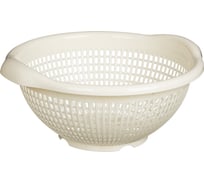 Дуршлаг для риca Idiland Classic 1,2 л, с ручками (светло-бежевый) 231116225/04