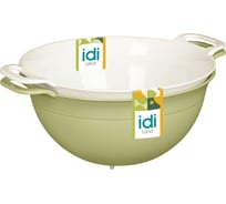 Миска-дуршлаг Idiland Classic 1,2 л, с ручками (зеленый) 231115318/09