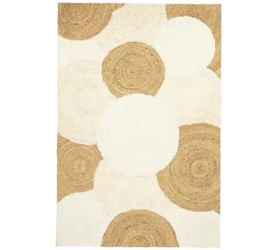 Ковер Tkano из джута, шерсти, из хлопка Agra, из коллекции Ethnic, 120x180 см TK23-DR0012 1