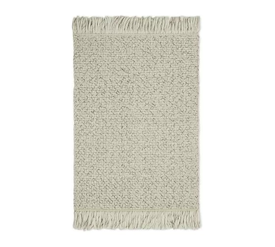 Ковер Tkano из переработанного пластика, бежевого цвета, из коллекции Ethnic, 60x90 см TK24-DR0033