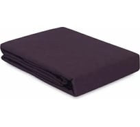Простыня Tkano из стираного перкаля, сливового цвета, из коллекции Essential, 240x270 см TK24-SH0014
