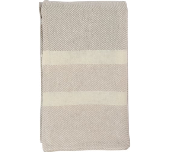 Покрывало базовое Tkano бежевого цвета, из коллекции Ethnic, 230x250 см TK21-BS0004