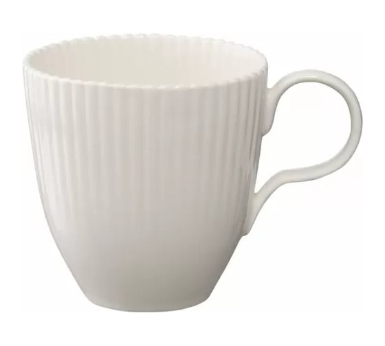 Кружка Tkano из фарфора, белого цвета, из коллекции Kitchen Spirit, 350 мл TK22-TW_CU0002