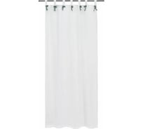 Штора Tkano из муслина, с декором синего цвета, из коллекции Essential, 150x290 см TK24-CUR0002