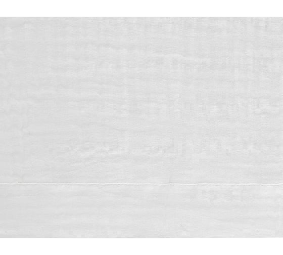 Штора Tkano из муслина, с декором синего цвета, из коллекции Essential, 150x290 см TK24-CUR0002