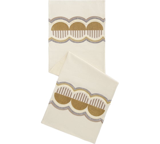 Дорожка на стол Tkano Chic beige, из коллекции Essential, 45x150 см TK24-TR0002