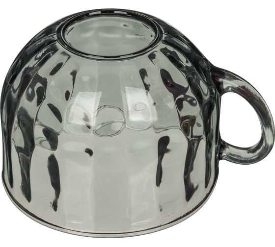 Бульонница Idiland Crystal 670 мл, с ручкой, (светло-серый) 50326-12