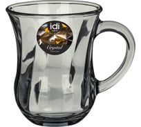 Кружка Idiland Crystal 200 мл, (светло-серый) 50322-06