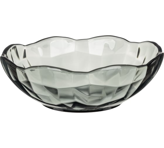 Салатник Idiland Crystal 20 см, (светло-серый) 50362-06