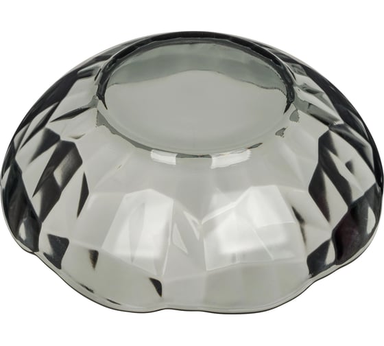 Тарелка Idiland Crystal 19 см, глубокая, (светло-серый) 50382-06