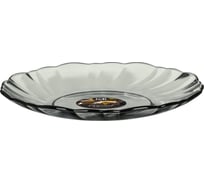 Тарелка Idiland Crystal 23 см, обеденная, (светло-серый) 50392-06