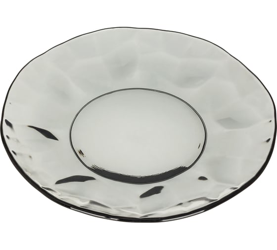 Тарелка Idiland Crystal 20 см, десертная (светло-серый) 50387-06