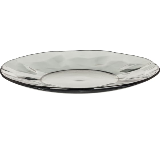 Тарелка Idiland Crystal 20 см, десертная (светло-серый) 50387-06