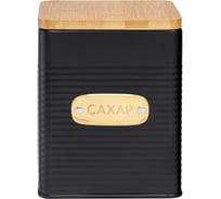 Банка для хранения сахара Smart Solutions Irmel, 1,7 л, графит SS0000195